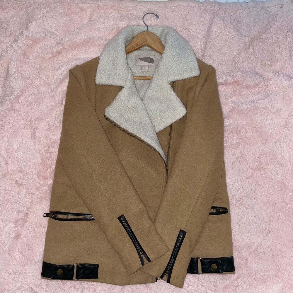 Faux Suede jacket